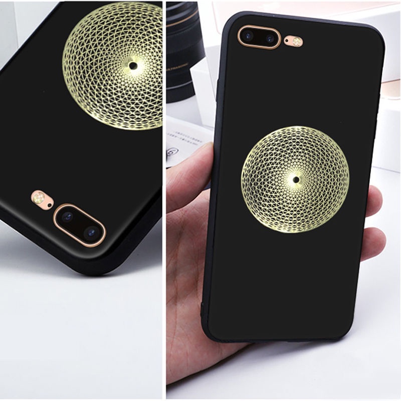 Sticker Dán Trang Trí Điện Thoại Bằng Kim Loại Họa Tiết tree of life of life