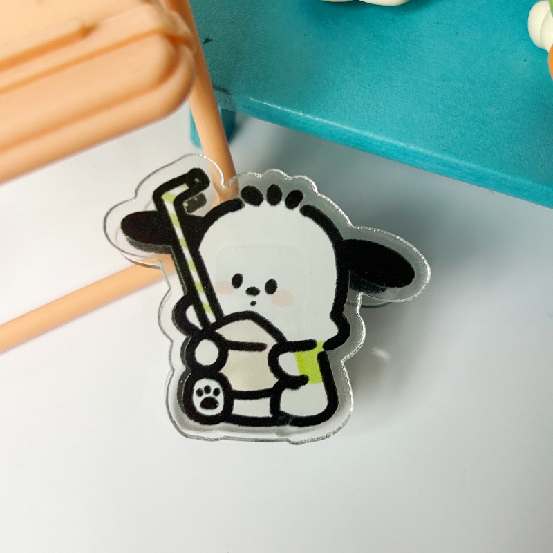 Kẹp Giấy pp Đứng Đa Năng Hình Chú Chó Pacha Trái Cây Dễ Thương Cho Học Sinh