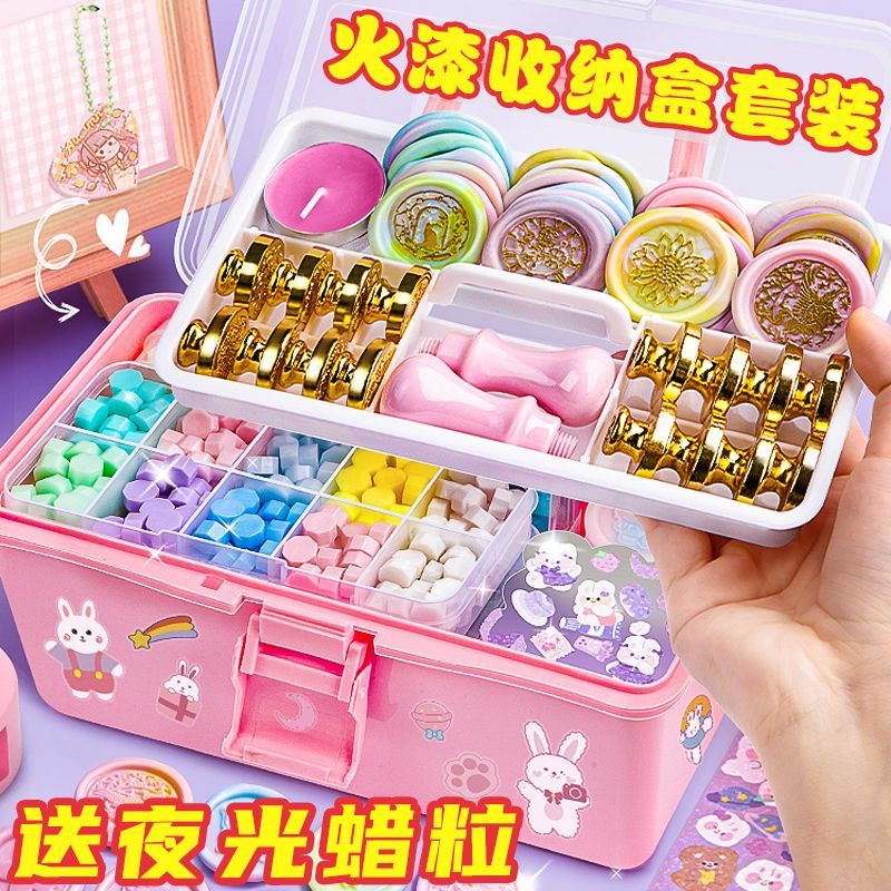 Bộ Đồ Chơi Nung Chảy Sáp Nến Đầy Giá Rẻ Dành Cho Trẻ Em#0623