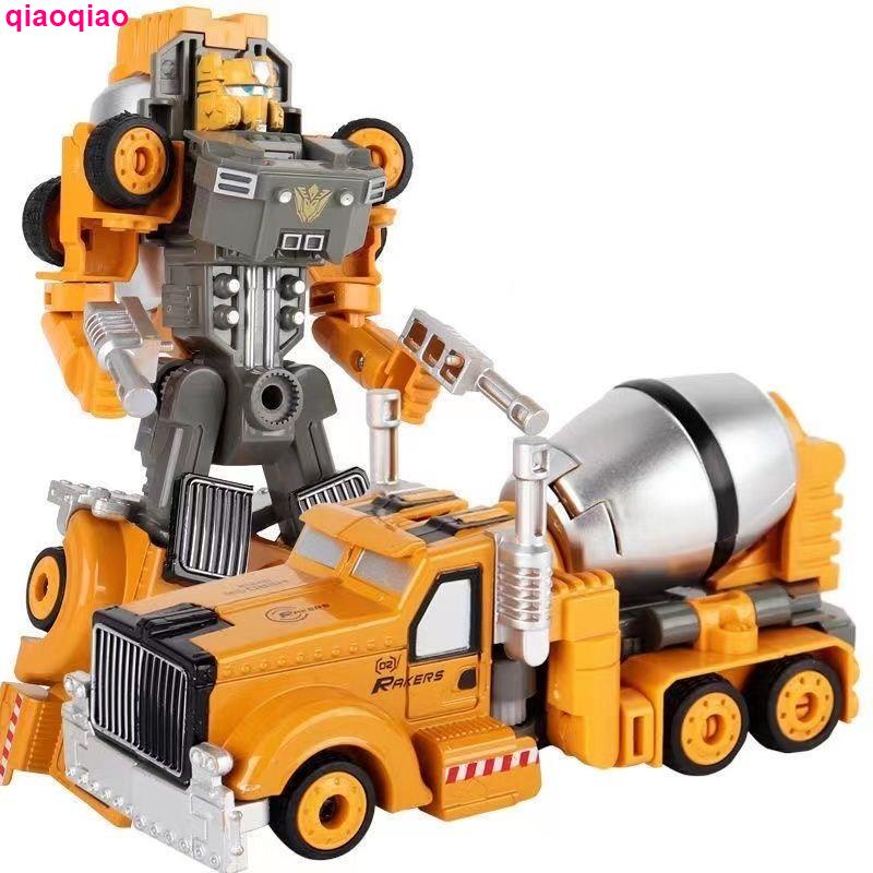 Mô Hình Xe Hơi Biến Hình Rô Bốt Bằng Hợp Kim Cho Bé Trai