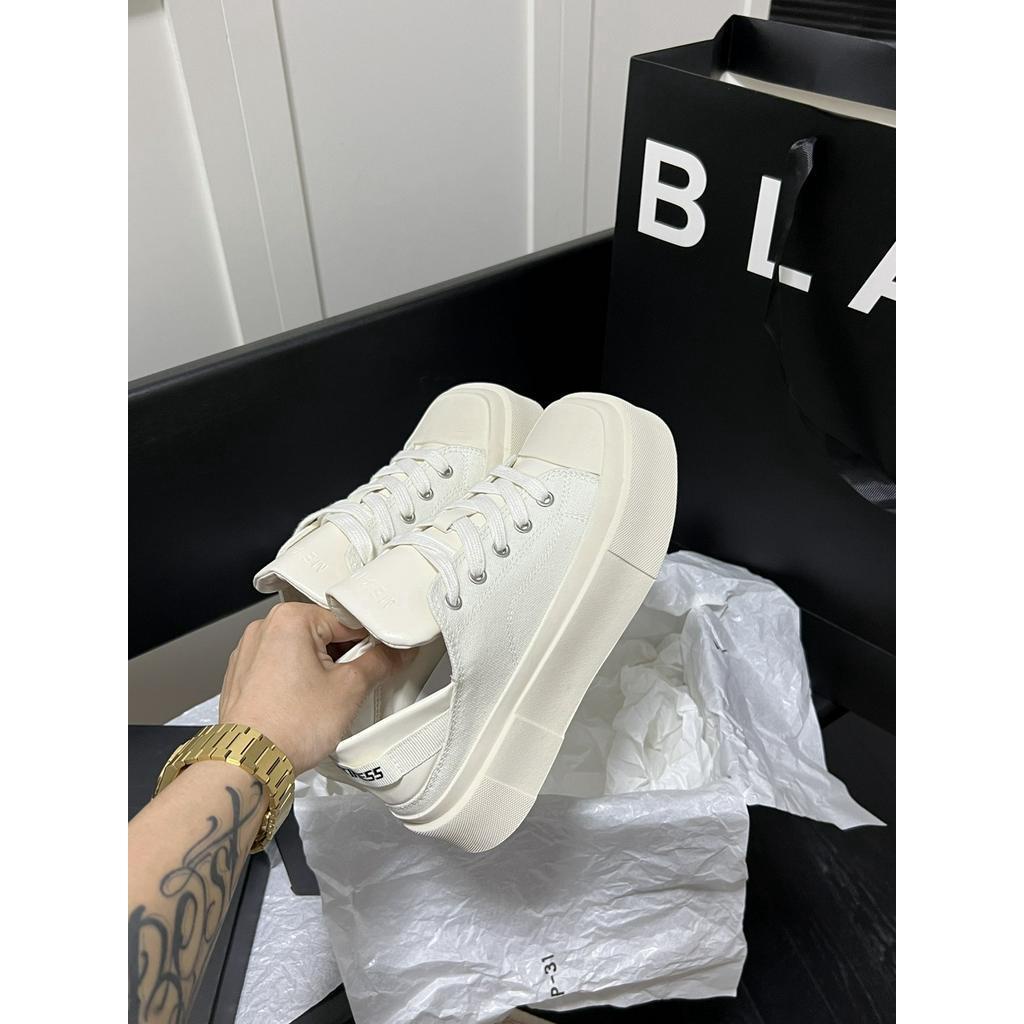 Giày Thể Thao Denim Đế Dày Thời Trang Hàn Cho Nữ