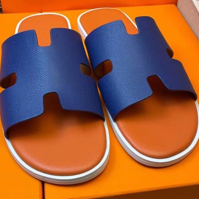 Dép Da Hermes Thời Trang Cao Cấp Cho Nam