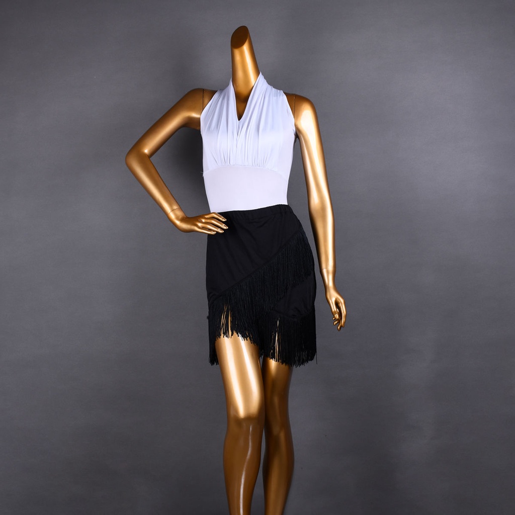 Chân Váy Khiêu Vũ latin Phối Tua Rua Thời Trang Cho Nữ 8.18