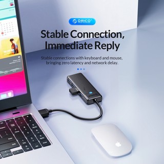 Orico USB 3.0 HUB Type C Bộ chia 4 cổng Bộ chuyển đổi USB HUB Dock mở rộng Bộ chuyển đổi OTG (PAPW4A)