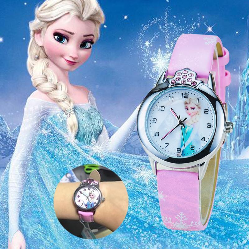 Đồng Hồ Quartz Trang Trí Hình Hoạt Hình Ice and snow country 4.13