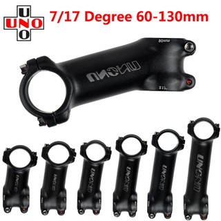 Pô Tăng 60 / 70 / 80 / 90 / 100 / 110 / 120 / 130mm Bằng Hợp Kim Nhôm 7 / 17 Độ Cho Xe Đạp Leo Núi