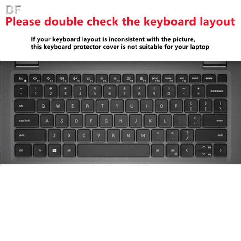 ✨Miếng Dán Bảo Vệ Bàn Phím Máy Tính Bằng Silicon Mềm Siêu Mỏng Cho 13.3 Inches Dell Latitude 7420 / 7410 / 9510