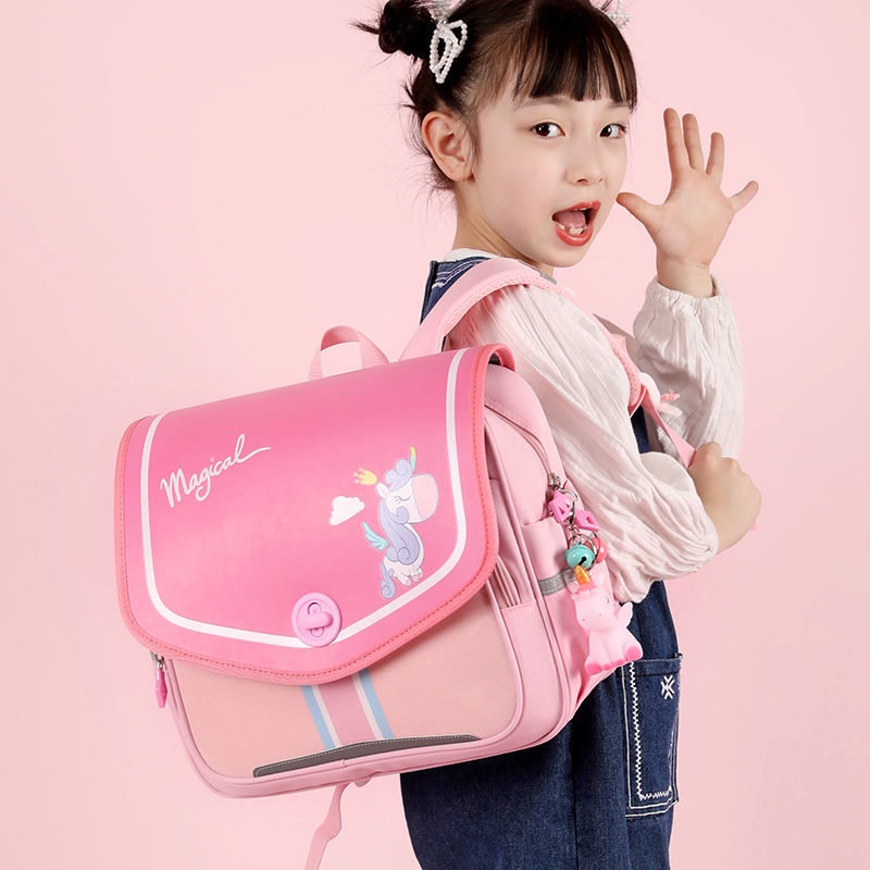 Ba Lô Đi Học Siêu Nhẹ Thời Trang Mới 2023 Cho Bé Gái Lớp 1-3 - 6