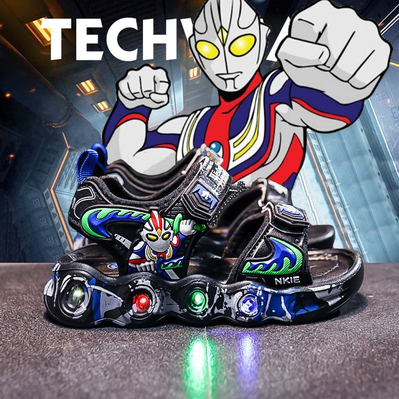 Xăng đan Thể Thao Đế Mềm Thời Trang Mùa Hè 2023 Dành Cho Bé Trai