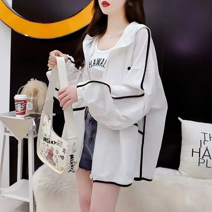 Áo Khoác Chống Nắng Thoáng Khí Phong Cách Mới Mùa Hè Cho Nữ