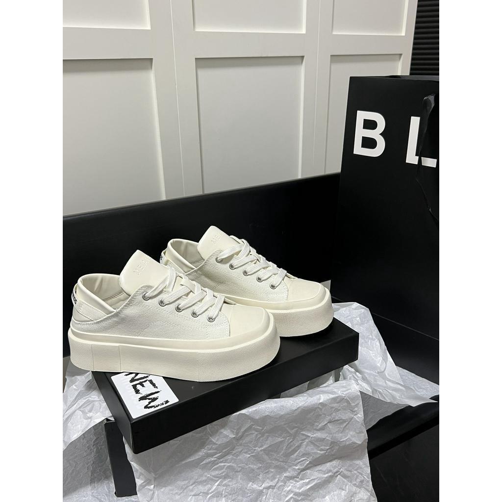 Giày Thể Thao Denim Đế Dày Thời Trang Hàn Cho Nữ