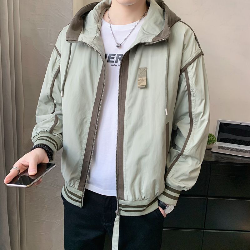 Áo Khoác Có Mũ Trùm Thời Trang Xuân Thu Mới 2023 Cho Nam