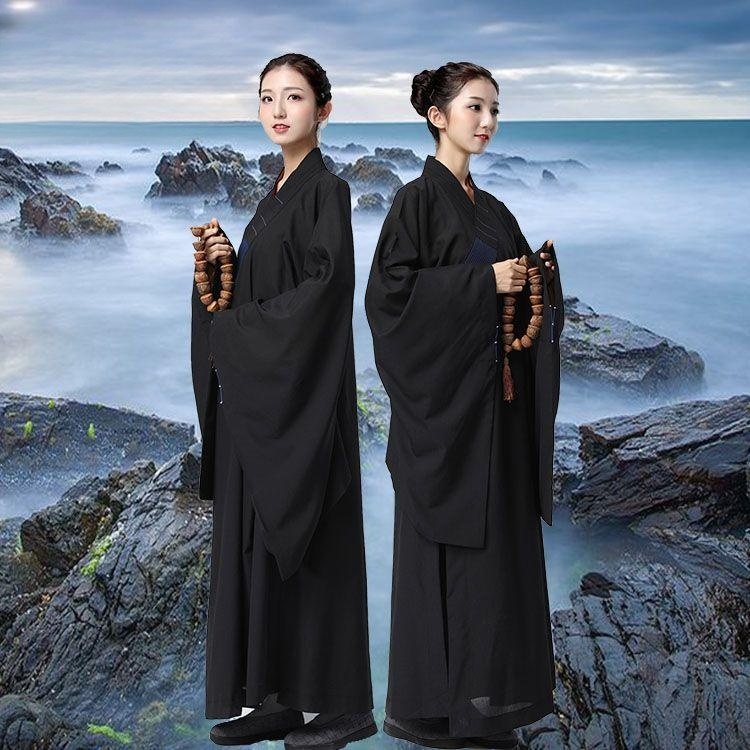 Size35-45 Quần Áo Nhà Sư Phật Giáo Quần Áo Cư Sĩ Haiqing Quần Áo Cư Sĩ Nữ Pháp Hội Tụng Kinh Quần Áo Phật Giáo Quần Áo Nhà Sư Haiqing
