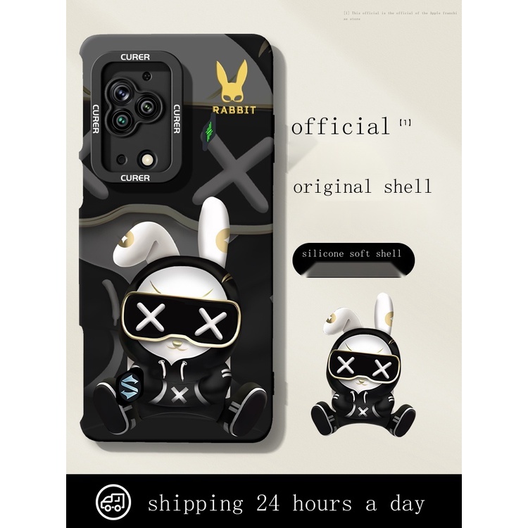 Đối với ốp lưng điện thoại di động xiaomi black shark 5pro creative new 5rs trendy brand all-inclusive anti-fall 4 advanced heat diss