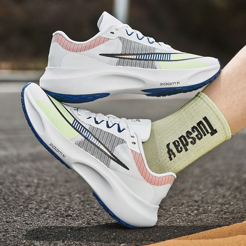 Zoom fly 5 giày chạy bộ nam mới thoáng khí pegasus nhẹ giản dị thể thao đua marathon