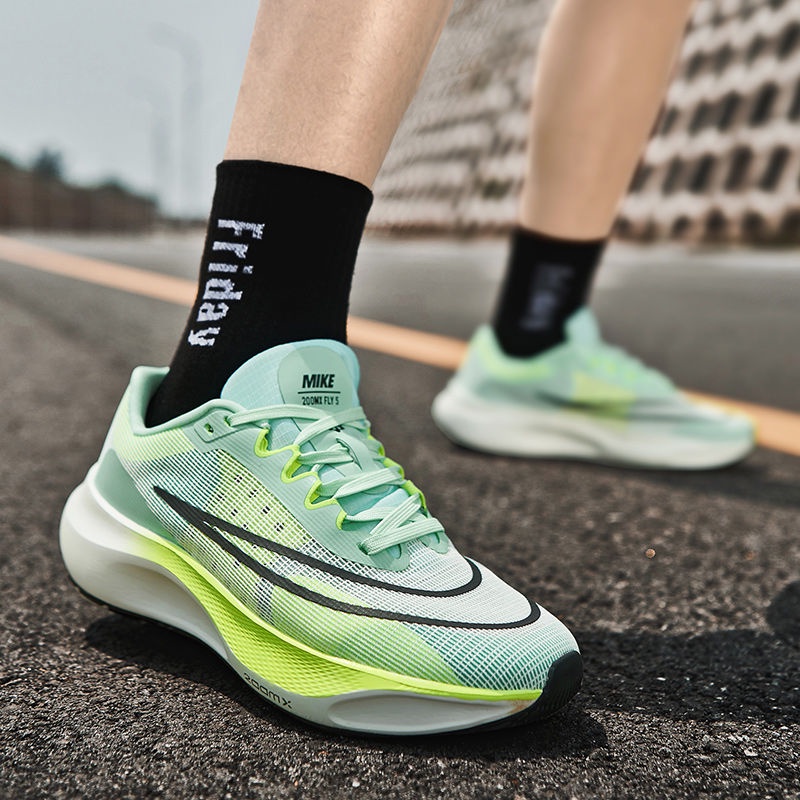 Zoom fly 5 giày chạy bộ nam mới thoáng khí pegasus nhẹ giản dị thể thao đua marathon