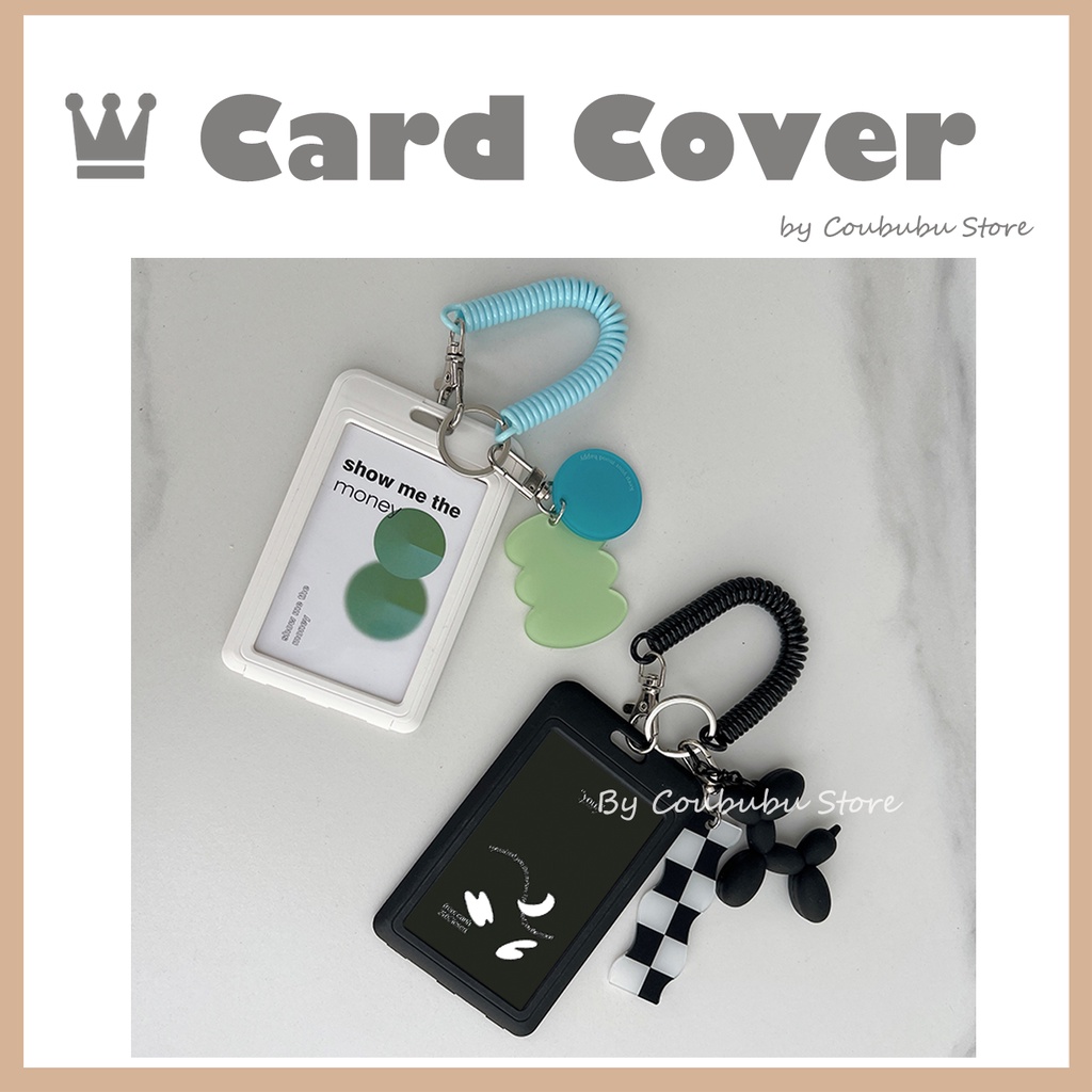 ✿Áo Khoác Coububububu Coububu✿ Ví Đựng Thẻ ID / Thẻ ID Hai Mặt Kiểu Instagram Nhật Bản