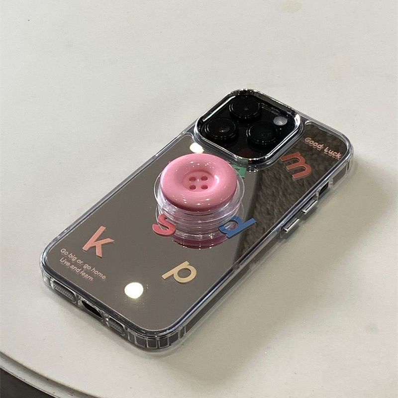 Ốp Điện Thoại Mềm Họa Tiết Gương Trang Điểm QYJS 14 Cho iPhone 13ProMax 11 12 xsmax 7 / 8plus XR 14