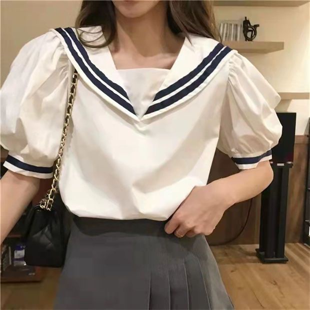 Áo Thun Nữ Ngắn Tay Cổ Tròn Thời Trang Hàn