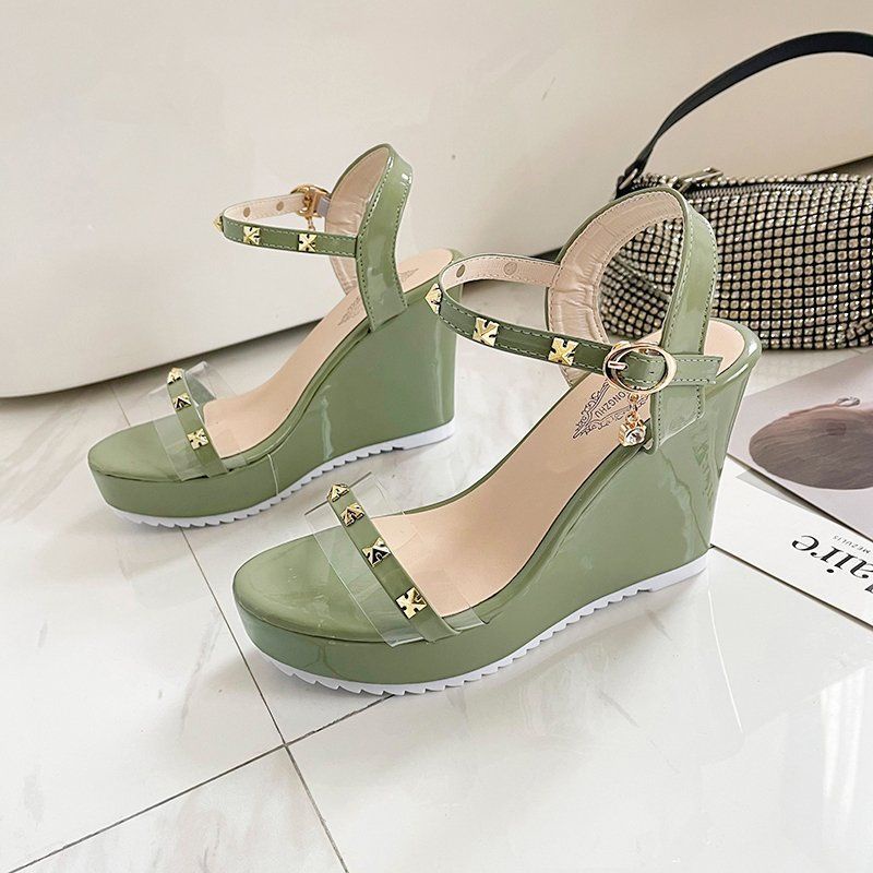 Giày Sandal Đế Xuồng Thời Trang Hàn Quốc Cho Nữ