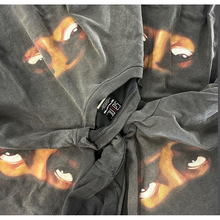 Áo Thun Tay Ngắn In Hình Saint Michael Eye Visual Cá Tính