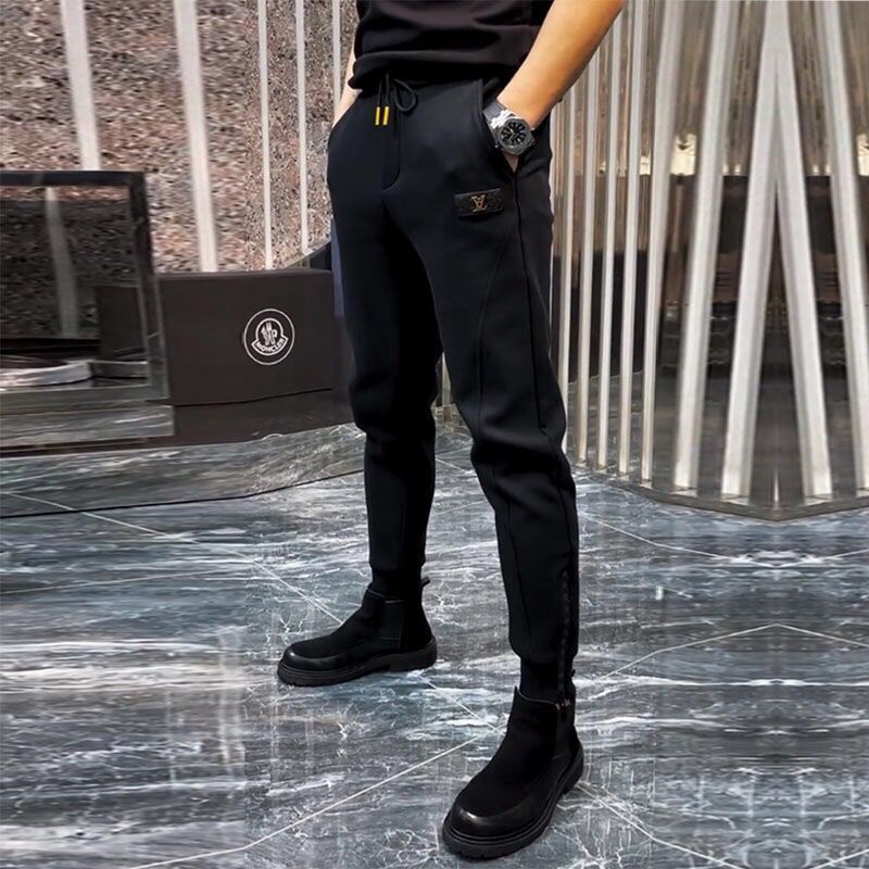 Quần Tây Ôm Chân Màu Đen Phong Cách Doanh Nhân Thời Trang Xuân Hè Cho Nam