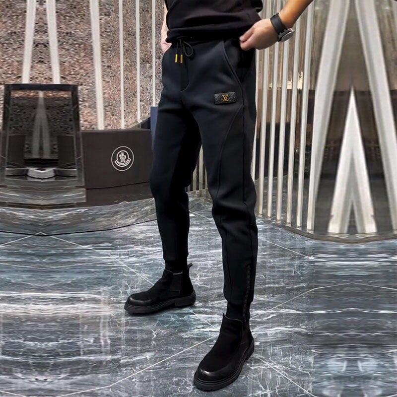 Quần Tây Ôm Chân Màu Đen Phong Cách Doanh Nhân Thời Trang Xuân Hè Cho Nam