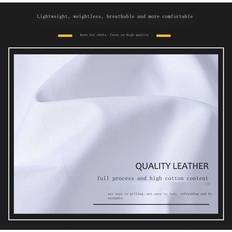 Áo Đồng Phục Đầu Bếp Dài Tay Chuyên Nghiệp