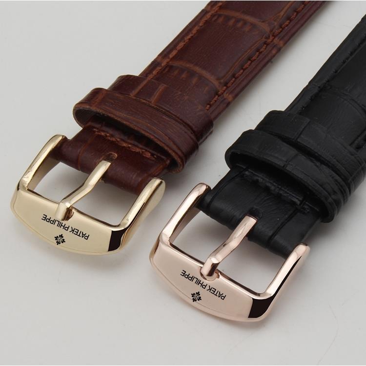 PATEK PHILIPPE 6/12✈Đồng Hồ Đeo Tay patek Philips Với Dây Da Và Khóa Chốt Cài 121416182022Áo Thun Tay Ngắn In Chữ Thời Trang Dành Cho Nam Và Nữ