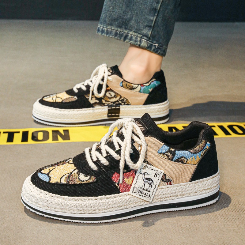 Giày Thể Thao Canvas Thoáng Khí Thời Trang Cho Nam