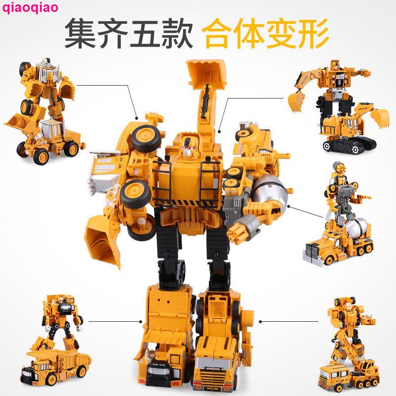 Mô Hình Xe Hơi Biến Hình Rô Bốt Bằng Hợp Kim Cho Bé Trai