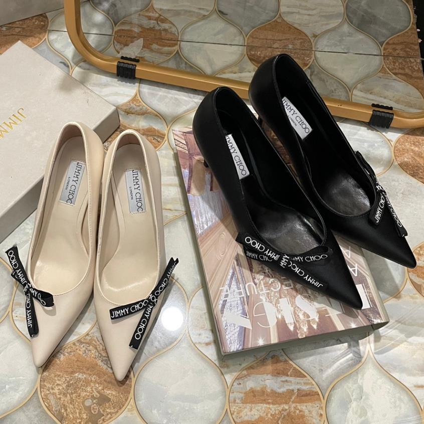Giày Cao Gót Nữ Bít Mũi Thời Trang Hàn Jimmy choo 2023