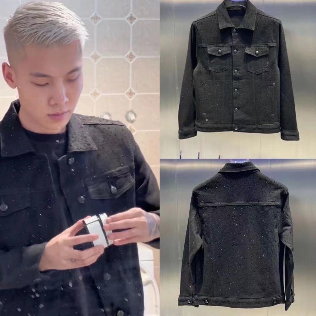 Áo Khoác Denim Thời Trang Thu Đông Cá Tính Dành Cho Nam