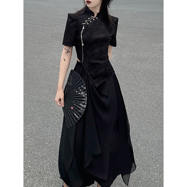 Áo Thun Qipao7.28 Thiết Kế Mới Thời Trang Theo Phong Cách Trung Hoa
