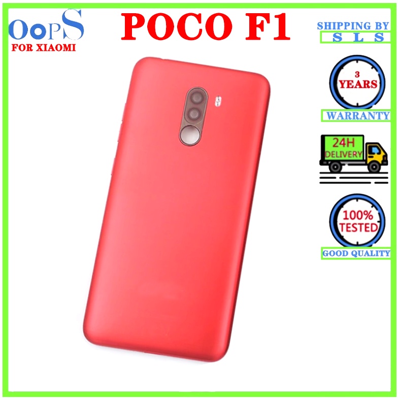 Toàn Bộ Nắp Đậy Pin Thay Thế Cho Điện Thoại xiaomi pocophone poco f1 + Khung Trước Màn Hình lcd