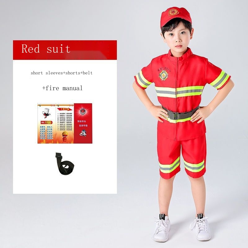 Trang Phục Hóa Trang Lính Cứu Hỏa Cho Bé