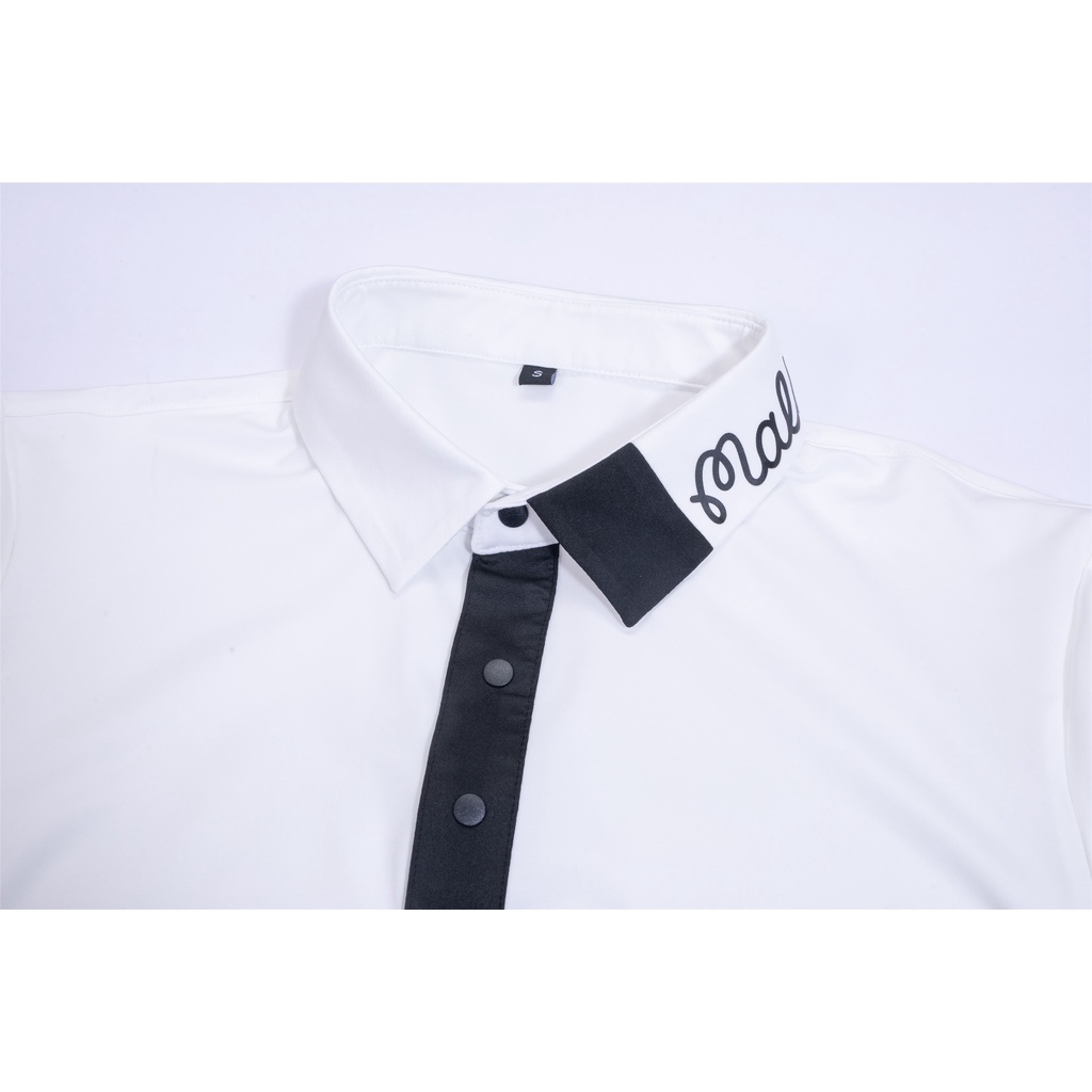 Áo Thun Đánh Golf Tay Ngắn Cổ Đứng Nhanh Khô Thoáng Khí Phong Cách Mới