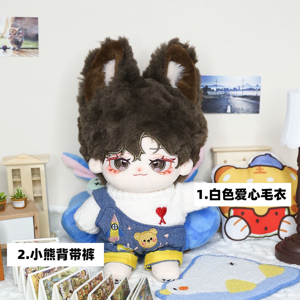Búp Bê Nhồi Bông Cotton 20cm In Hình Anime One Piece Mặc Trang Phục Hóa Trang