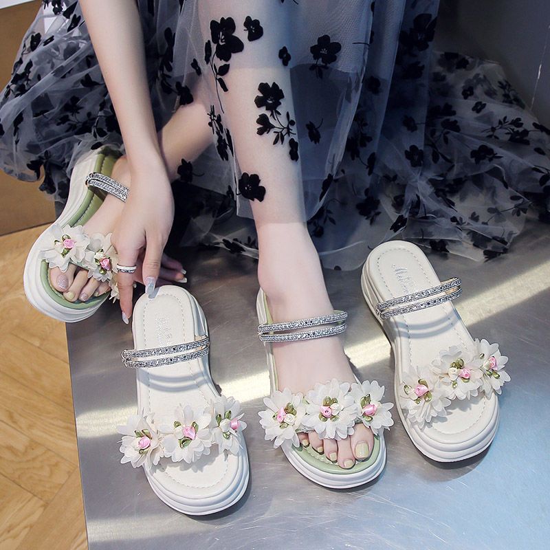 Xăng đan Đế Dày Thời Trang Mùa Hè 2023 Dành Cho Nữ