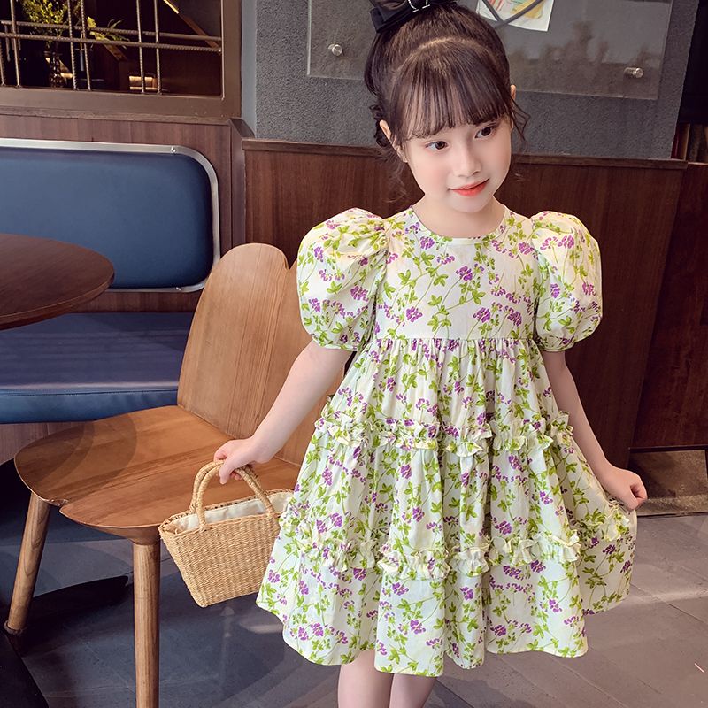 Đầm Công Chúa Dáng Suông Bằng Vải Cotton Thời Trang Xuân Hè 2023 Mẫu Mới Dành Cho Bé Gái 23