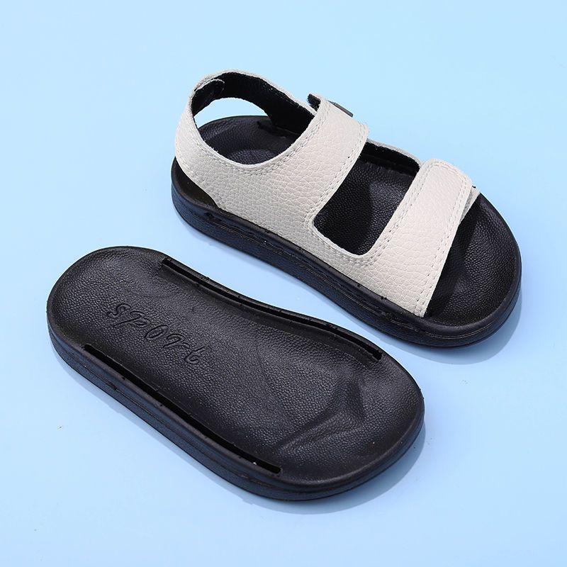 Xăng đan Da Bò Thật Đế Mềm Siêu Nhẹ Chống Trượt Thời Trang 2022 Cho Bé Trai