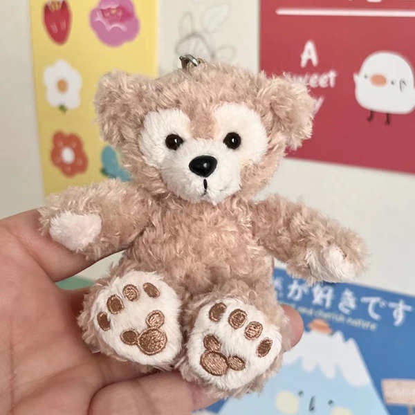 Búp Bê Nhồi Bông Hình Chú Cáo Đang Đứng Dễ Thương Dùng Làm Móc Khóa