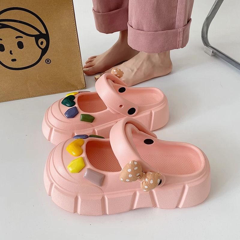 Dép Đế Dày Chống Trượt Thời Trang Mùa Hè 2023 Cho Nữ