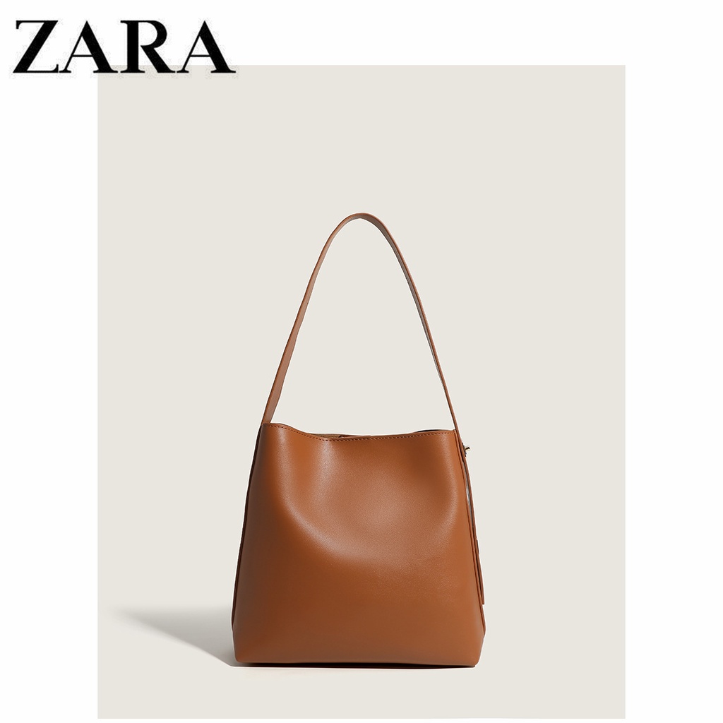 Túi Đeo Vai Zara Cỡ Lớn Cao Cấp Thời Trang Mùa Thu Đông Theo Phong Cách Retro