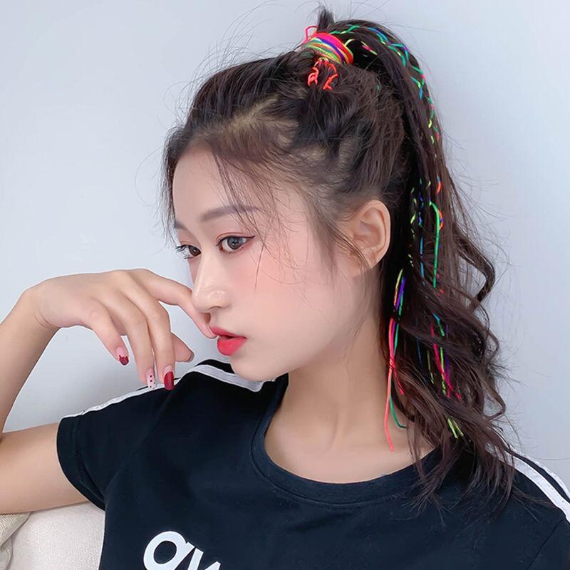 Dây Buộc Tóc Nhiều Màu Sắc Xinh Xắn Cho Bé Gái