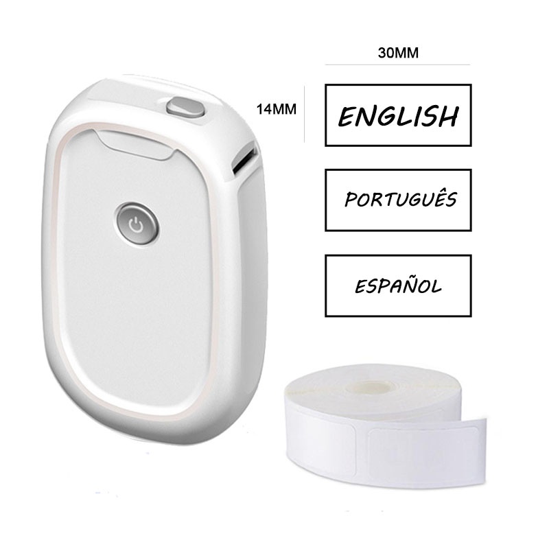 Máy In Nhãn Nhiệt Không Dây Mini L11 Dành Cho Trường Học / Văn Phòng