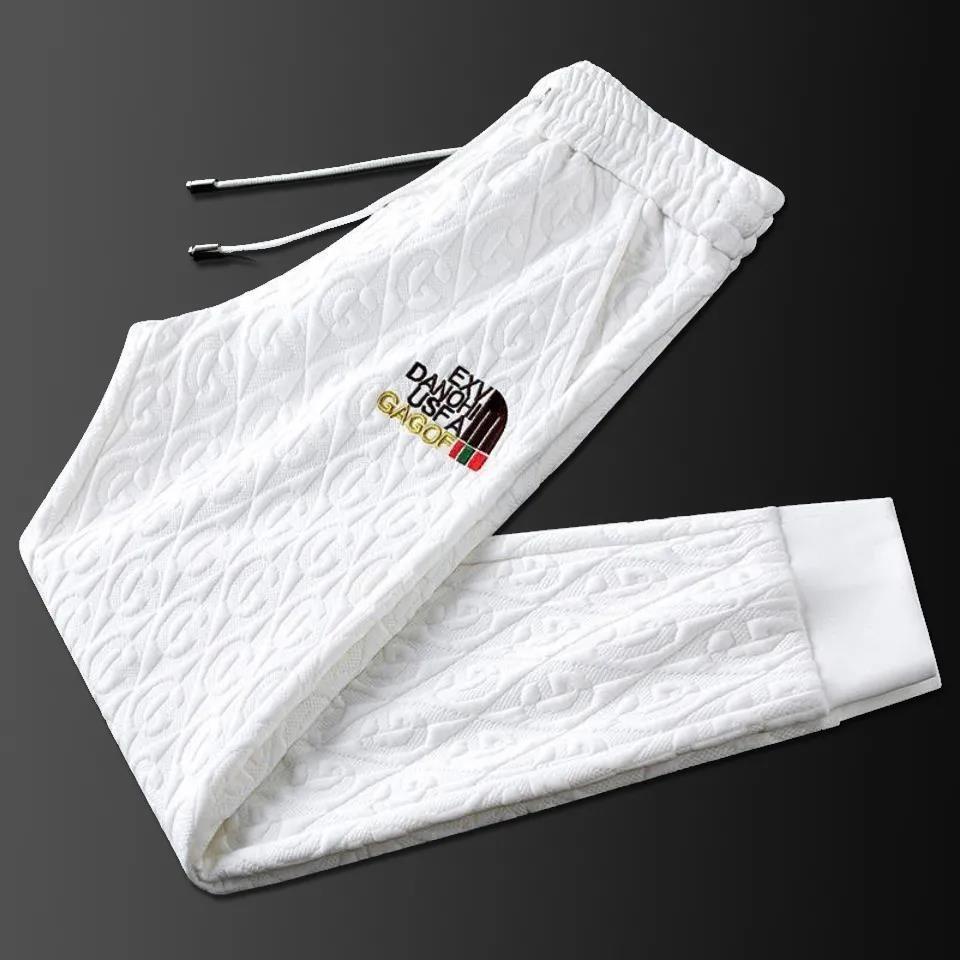 Bộ Áo Khoác + Quần Dài Thêu Họa Tiết Thời Trang Xuân Thu 2023 Cho Nam