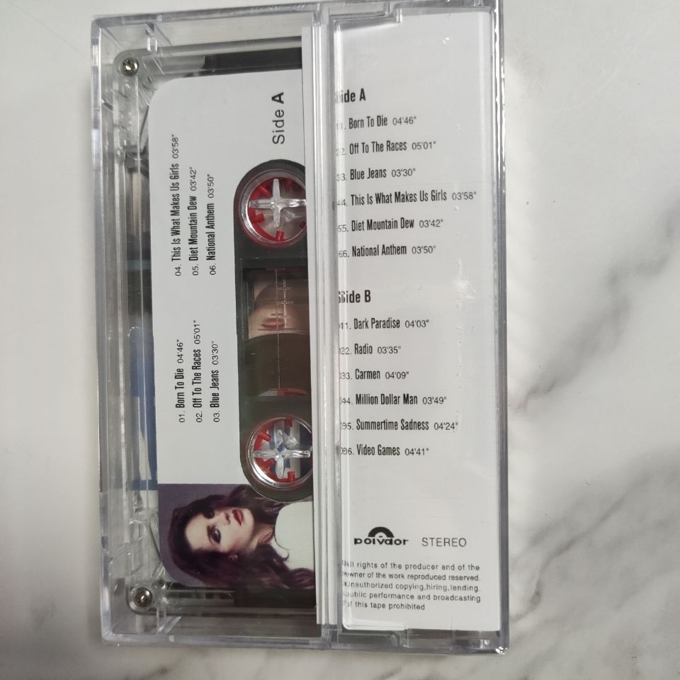 Băng cassette Băng cassette Thương Hiệu Mới lana del rey Sinh Ra Để Chết Mục Tiêu z10
