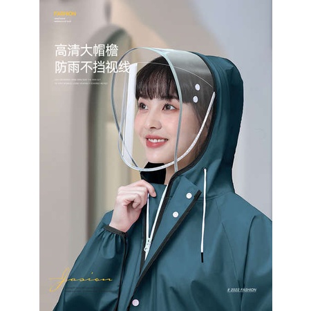 Áo Mưa Một Mảnh Thân Dài Toàn Thân Chống Mưa Dành Cho Nam Nữ