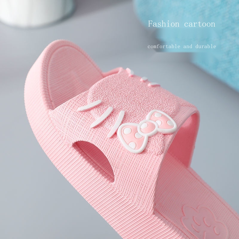 Dép Đi Trong Nhà Đế Dày Chống Trượt Thời Trang Mùa Hè Cho Nữ